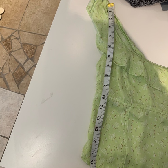 Free people cropped top green size xs - Picture 7 of 8